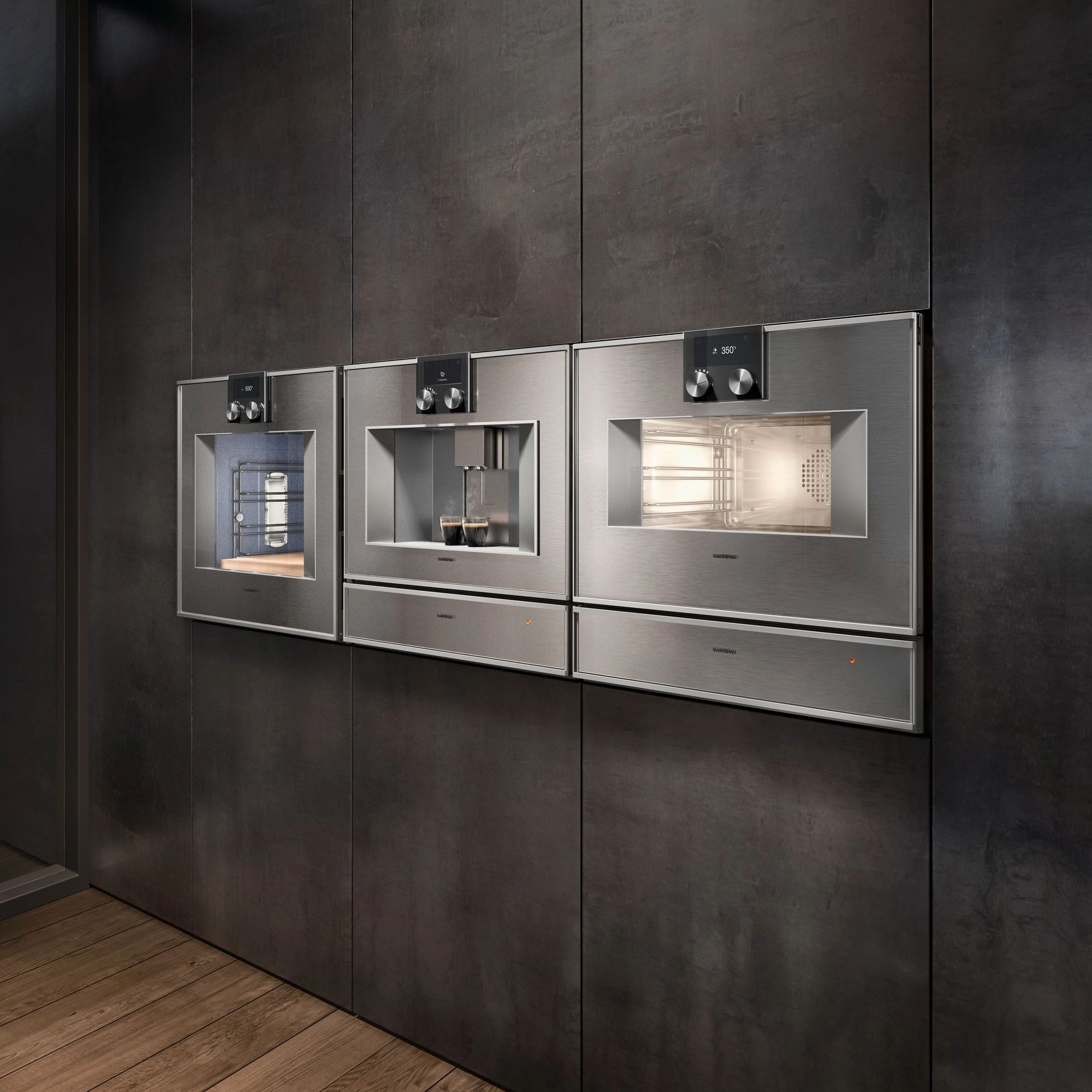 Gaggenau CM450112 Einbau-Kaffeevollautomat Edelstahl