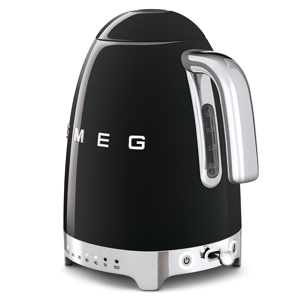 Smeg KLF04BLEU Wasserkocher Schwarz