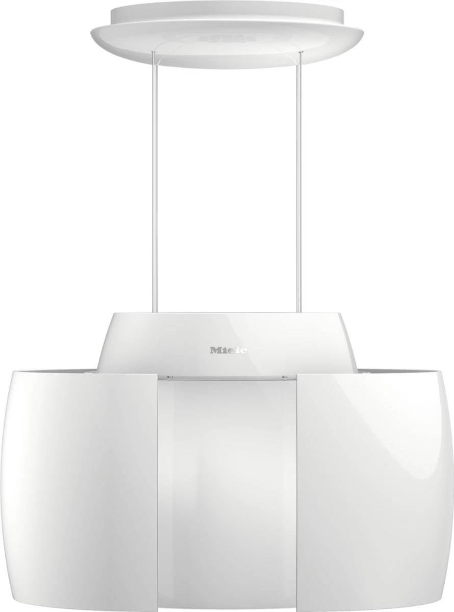 Miele DA 7378 D Aura 4.0 Ambient Insel-Dunstabzugshaube Brillantweiß
