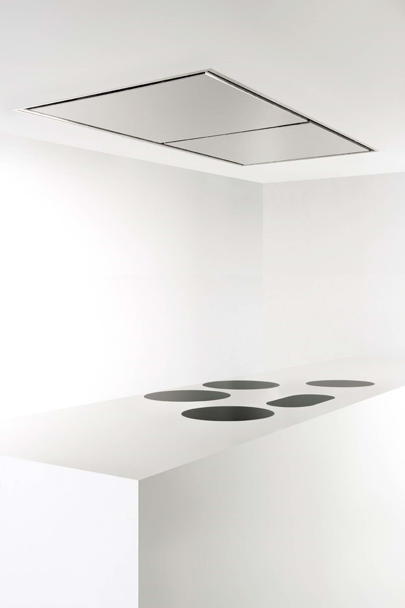 Novy Maxi Pureline 855 Deckenhaube Edelstahl