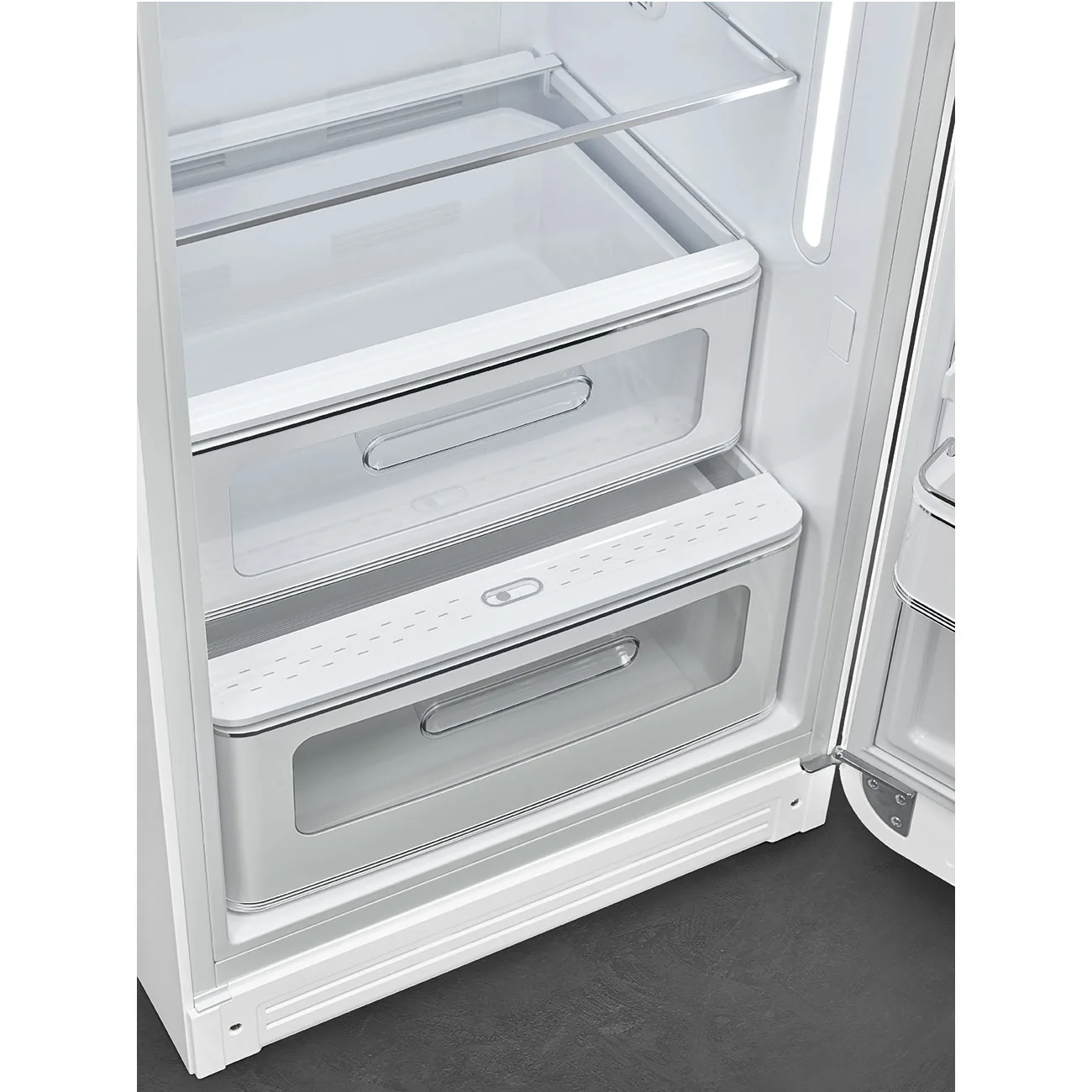 Smeg FAB28RWHM6 Stand-Kühlschrank Weiß matt