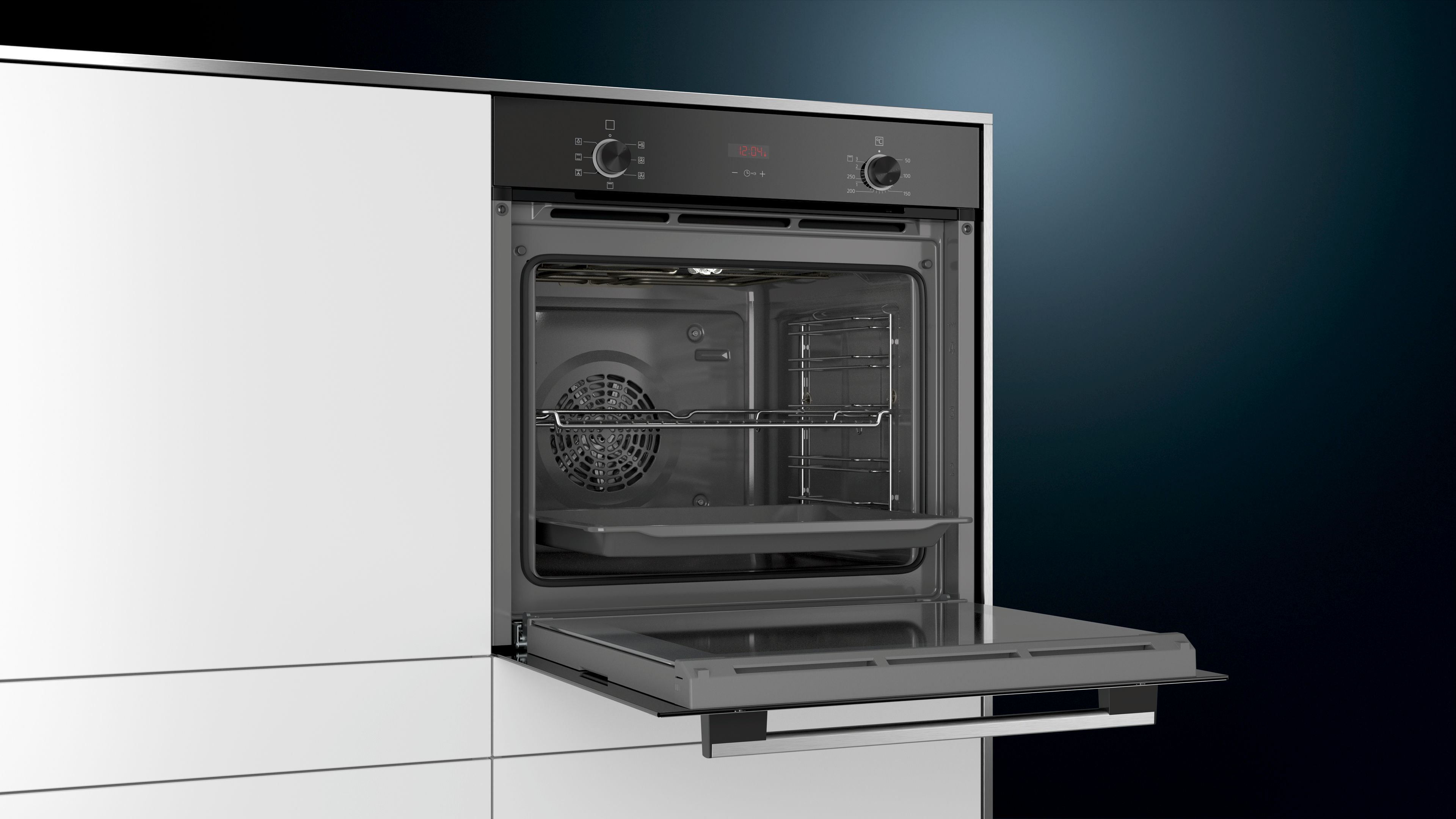 Siemens HB213ABS0 Einbau-Backofen Edelstahl