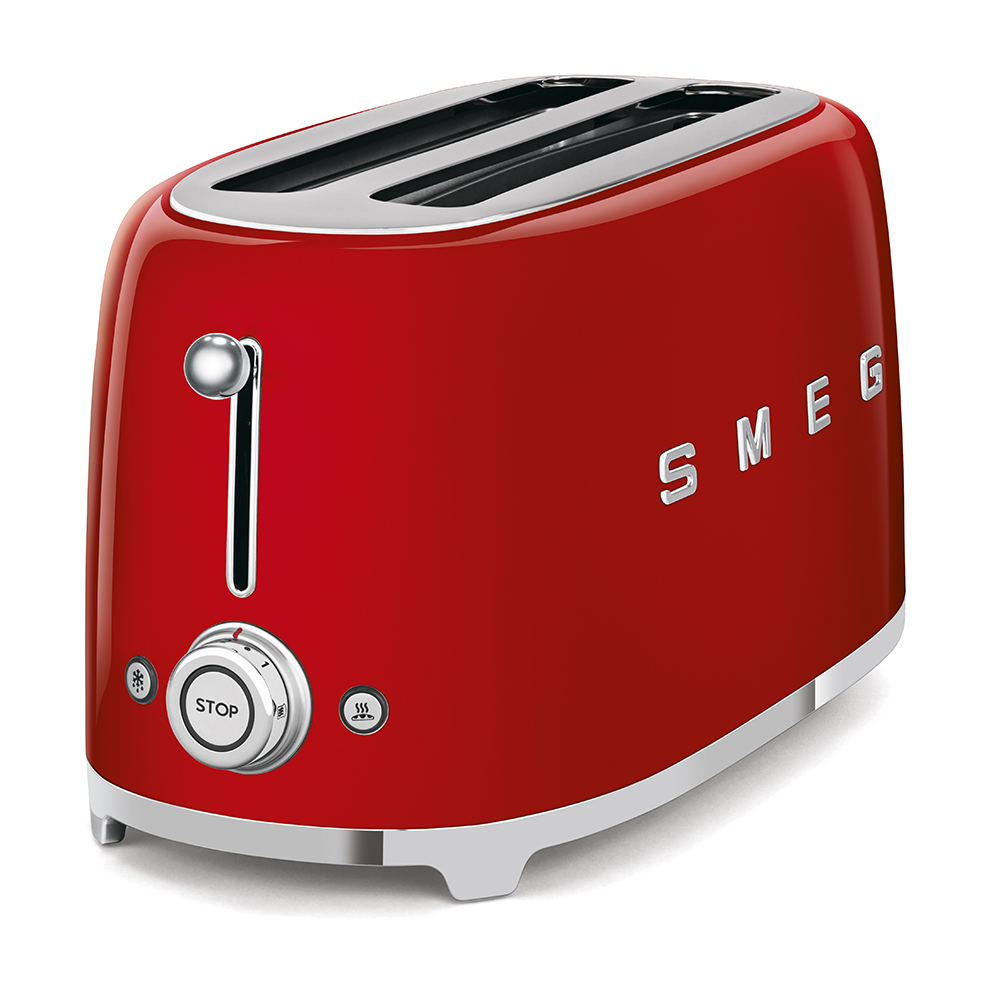 Smeg TSF02RDEU Toaster Rot