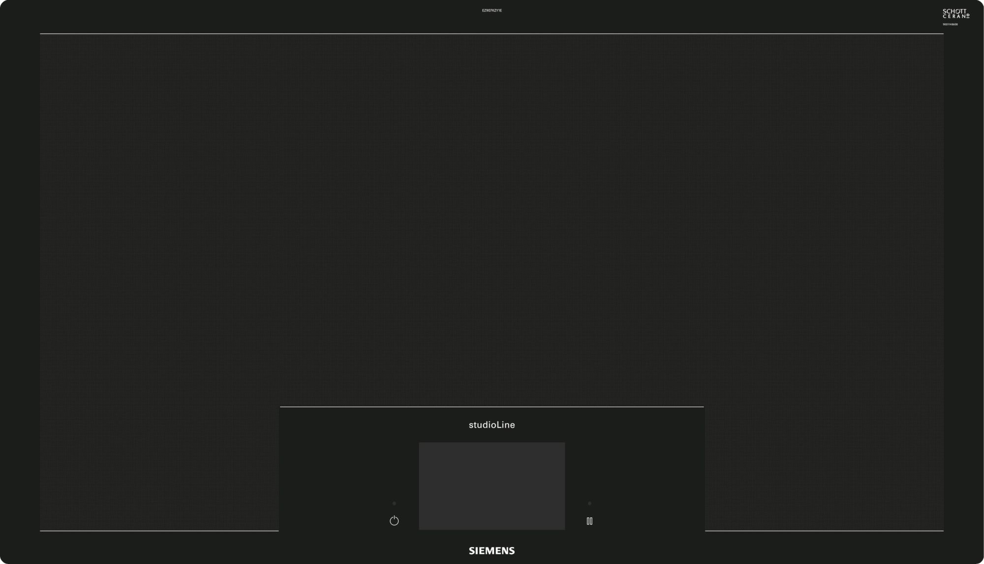 Siemens EZ907KZY1E Einbau-Induktionskochfeld Schwarz