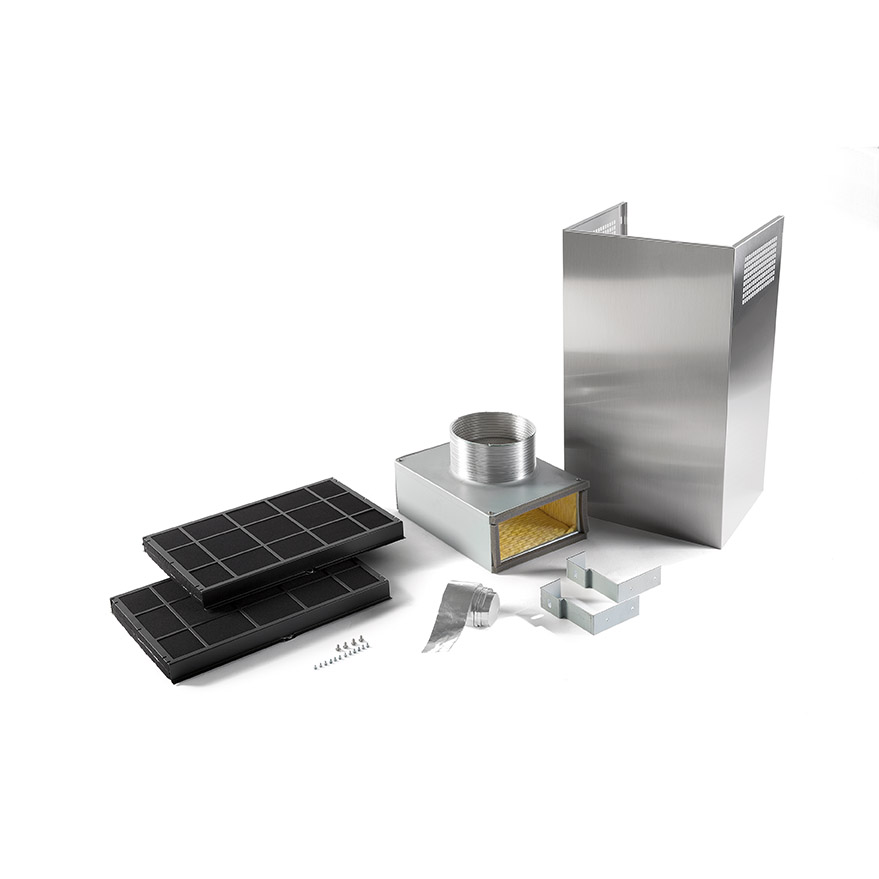Novy 7300400 Umluft-Kit Schwarz