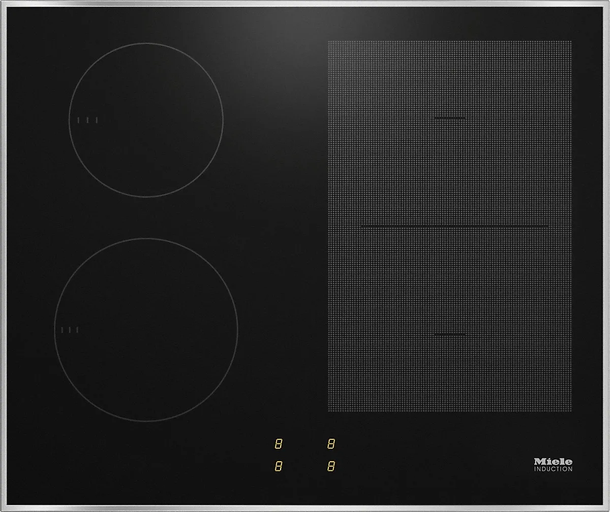 Miele KM 7004 FR Herdgesteuertes Induktionskochfeld Edelstahl Miele KM 7004 FR Herdgesteuertes Induktionskochfeld Edelstahl