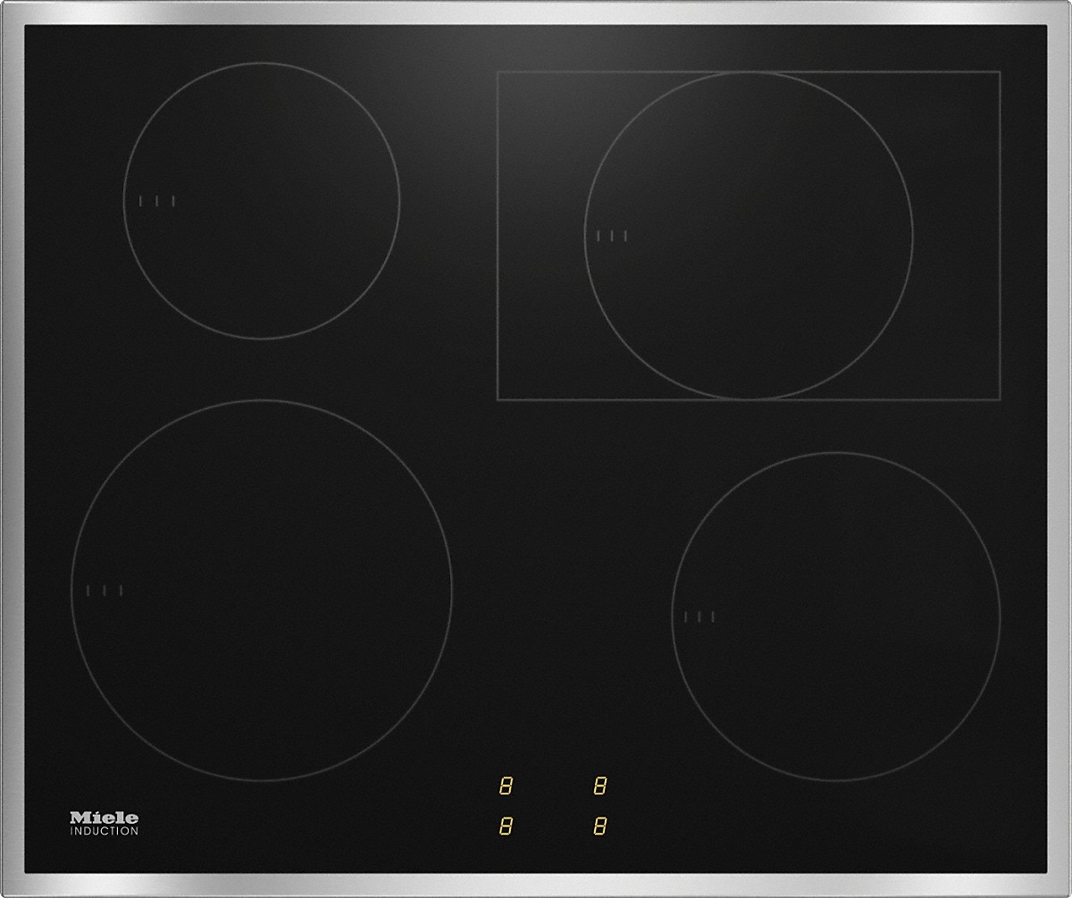 [Zweite Wahl] Miele KM 7002 FR Herdgesteuertes Induktionskochfeld Edelstahl 