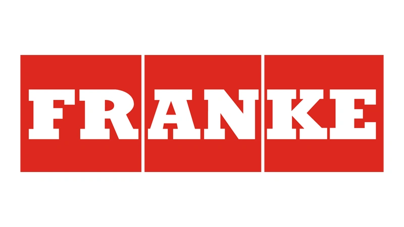 Franke Logo rot weißes franke logo