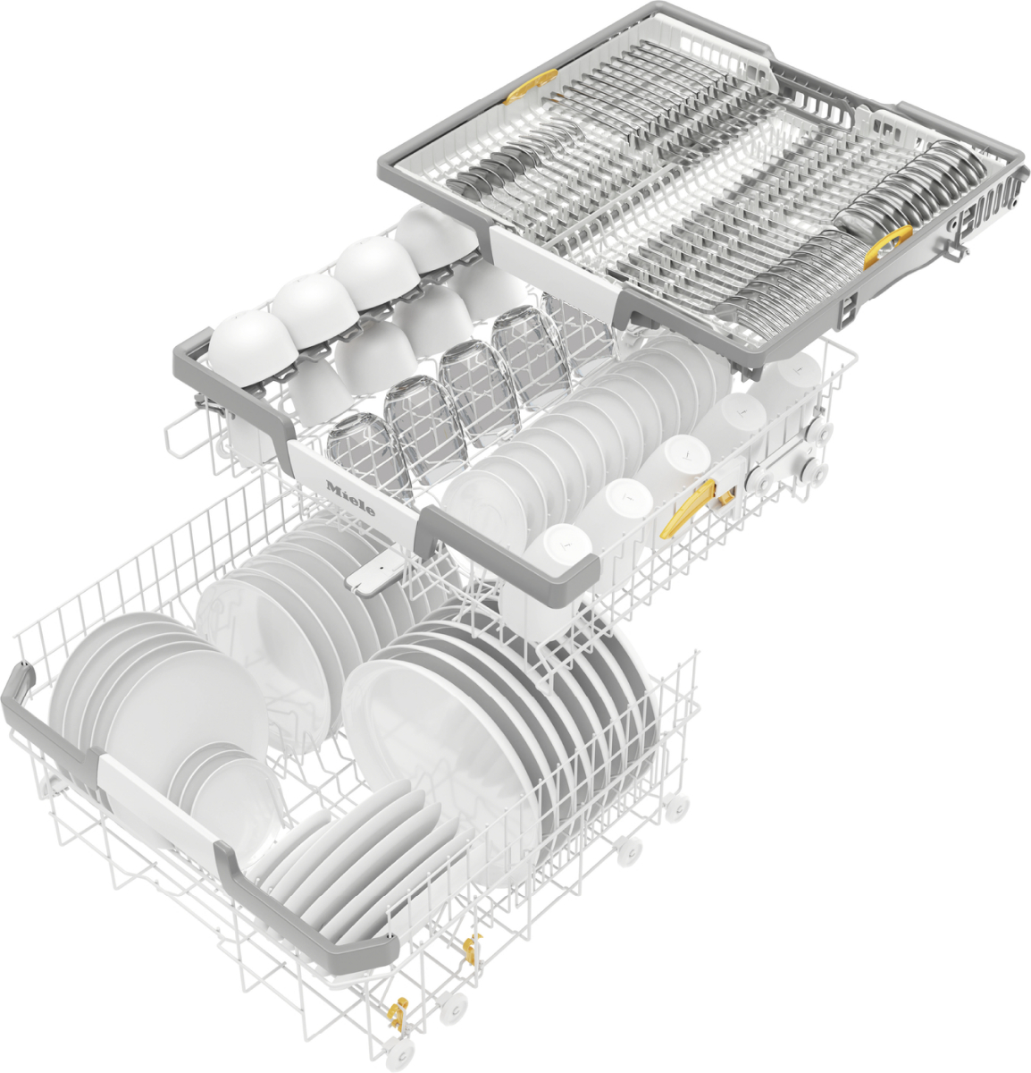 Miele G 7160 SCVi AutoDos Vollintegrierter Geschirrspüler Edelstahl