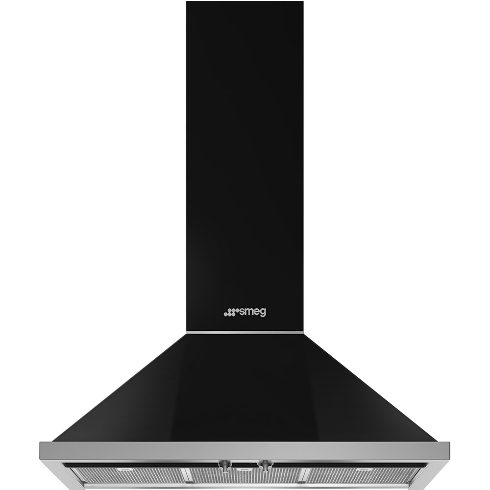 Smeg KPF9BL Wand-Dunstabzugshaube Schwarz