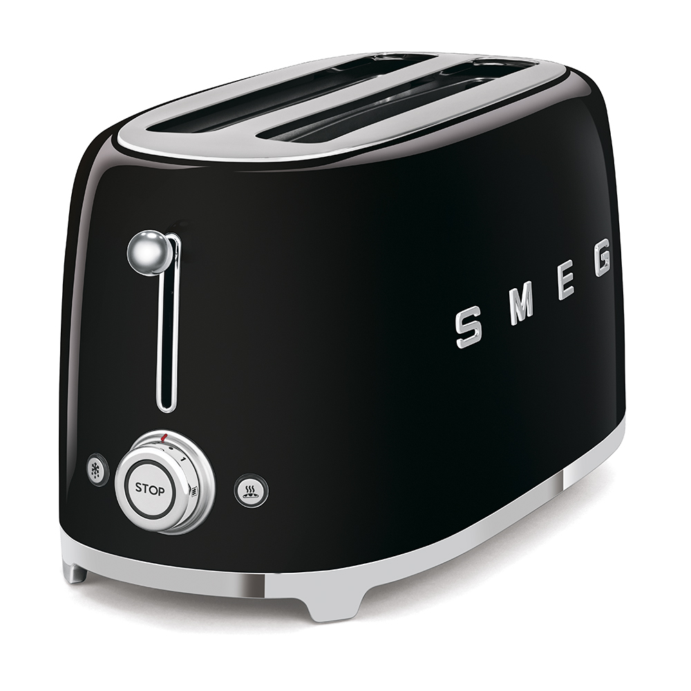 Smeg TSF02BLEU Toaster Schwarz